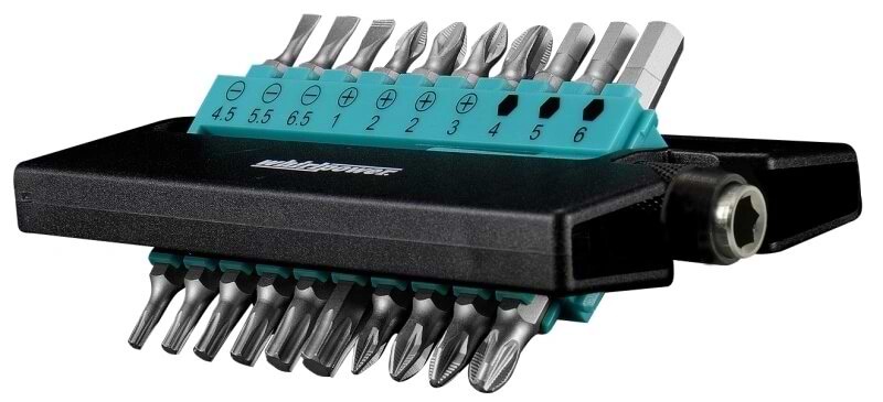 Набор бит для отвертки Whirlpower ударных 21 шт. (R06-0121)